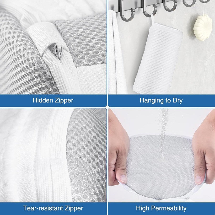 New Easily Remove Dirt Washing Bags Anti-deformation Shoes Clothes Organizer