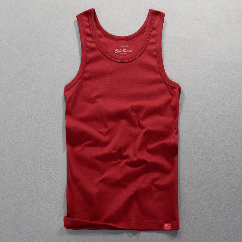Fashion Simple Casual Men's Cotton Vest