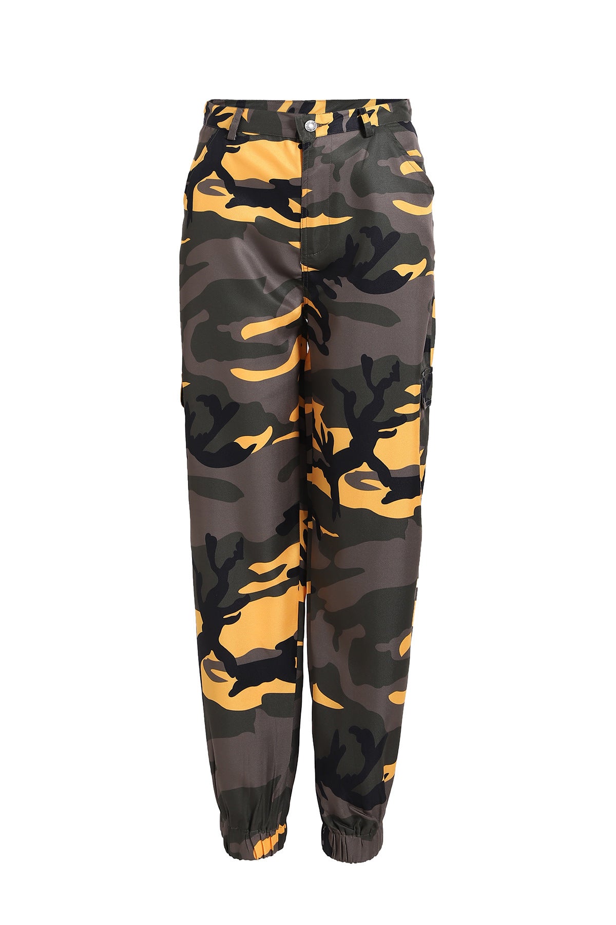 New Camouflage Workwear Denim Casual Pants Harem Pants