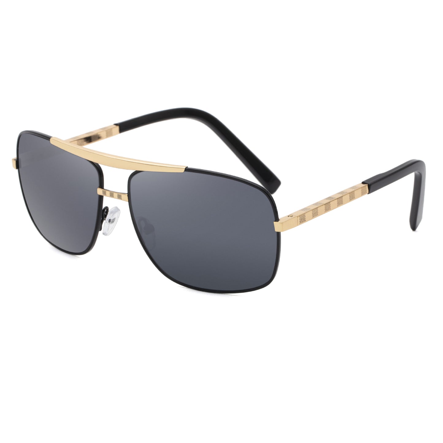 New Sunglasses Men's Retro Square Frame Slingshot Sunglasses Men's Fashion Shades