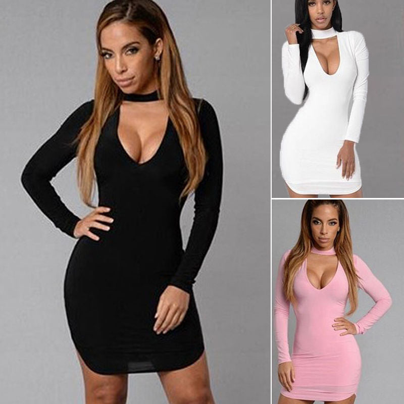 V collar, cocktail dresses and dress sexy dresses