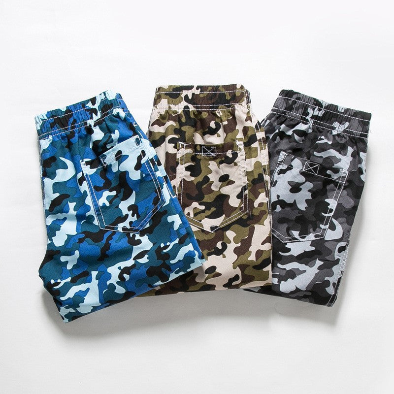 Men's cargo shorts camouflage