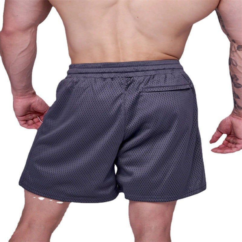 Summer American Shorts Mesh Shorts Men