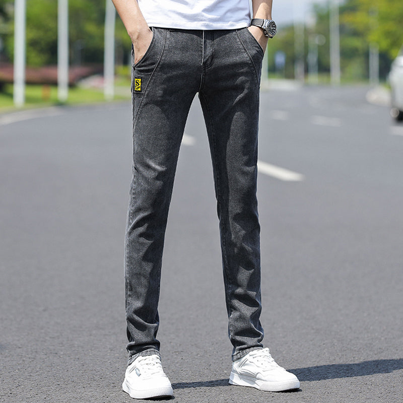 Stretch Slim Fit Skinny Thin Pants For Men